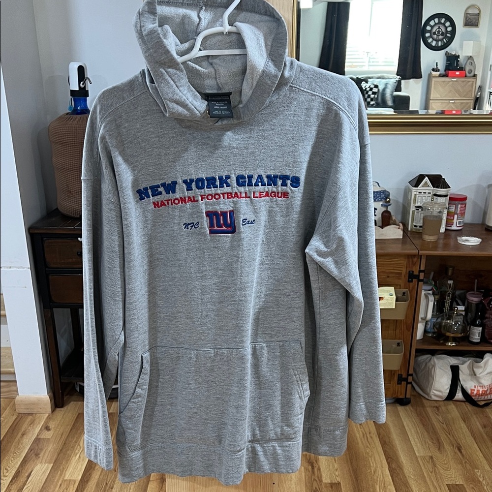 New York Giants Gray Hoodie